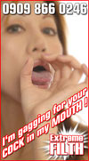 Click here to see larger version of our Blow Job advert!