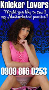 Click here to see larger version of our Knicker Lovers advert!